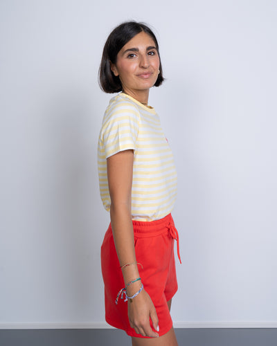 T-SHIRT SILKE GIALLO