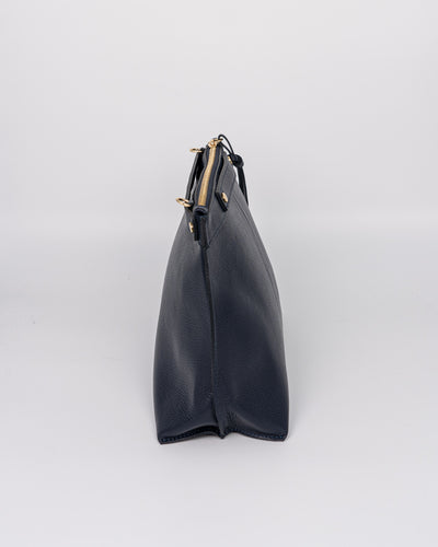 BORSA SOFY PELLE BLU