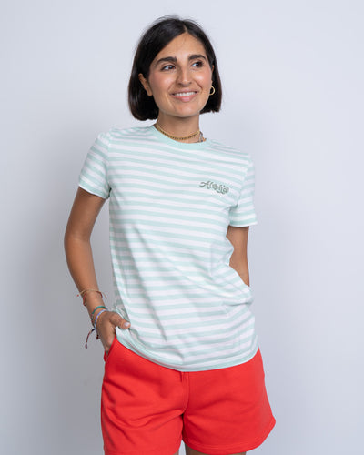 T-SHIRT SILKE VERDE ACQUA