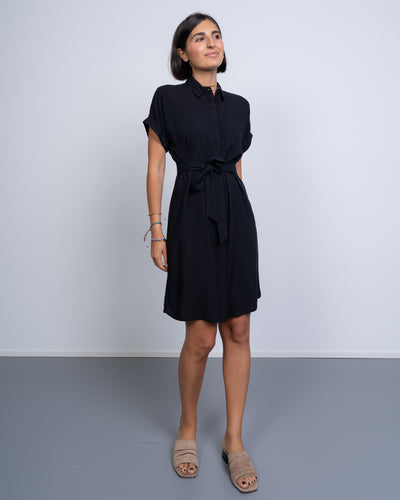 VESTITO EASY S/S NERO