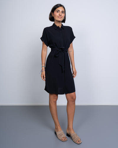 VESTITO EASY S/S NERO