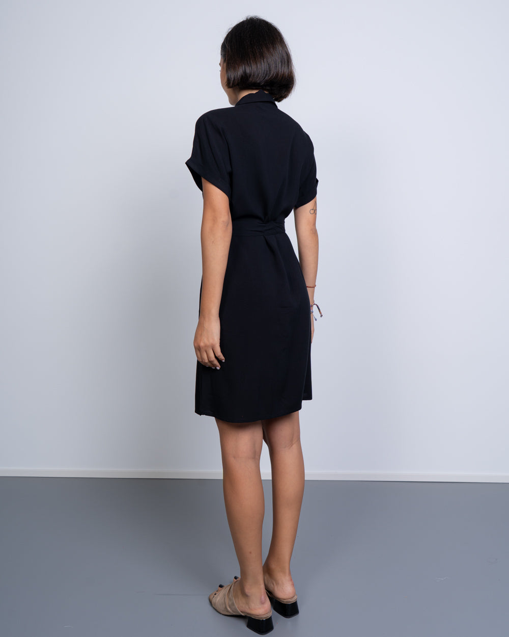 VESTITO EASY S/S NERO