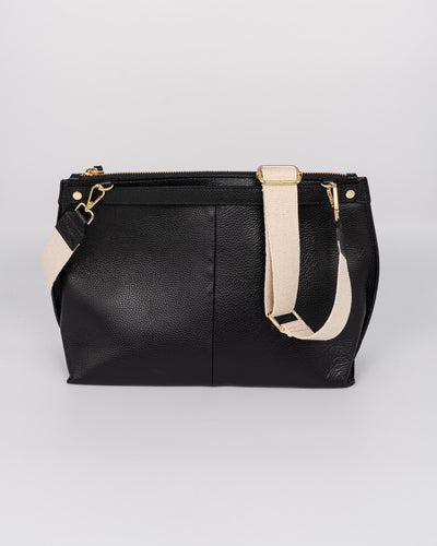 BORSA SOFY PELLE NERO