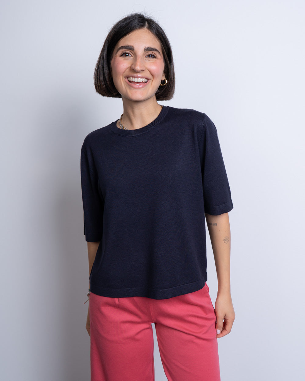 MAGLIONE SILJE BLU NCK