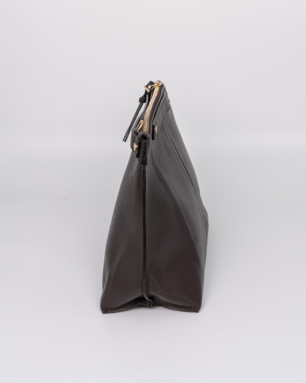 BORSA SOFY PELLE TESTA DI MORO