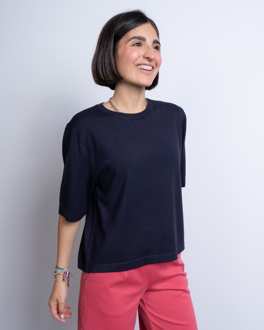 MAGLIONE SILJE BLU NCK