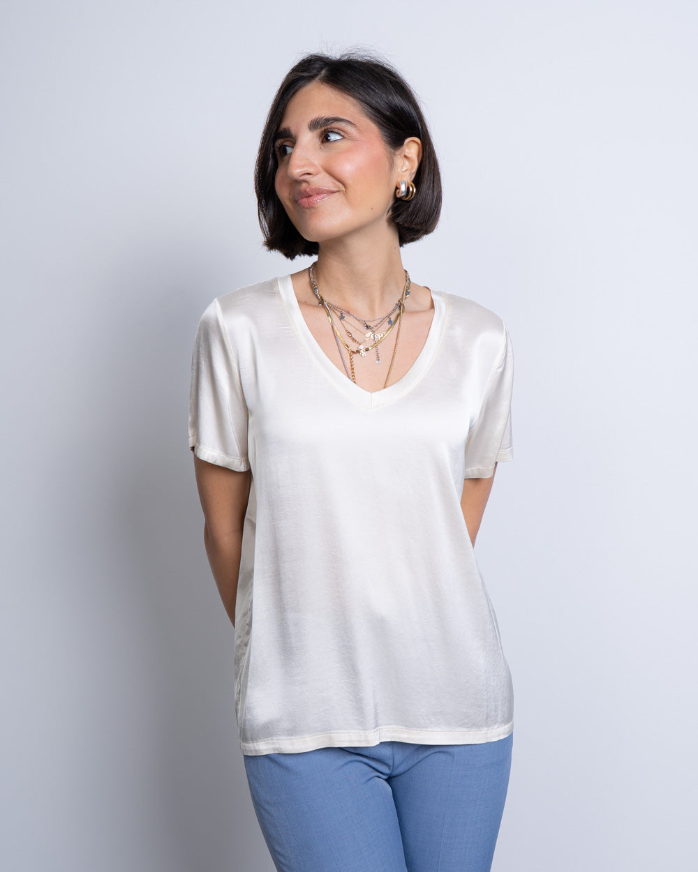 BLUSA IOLE BURRO