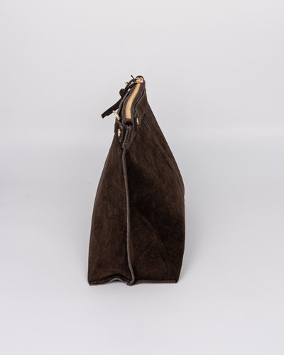 BORSA SOFY CAMOSCIO MARRONE