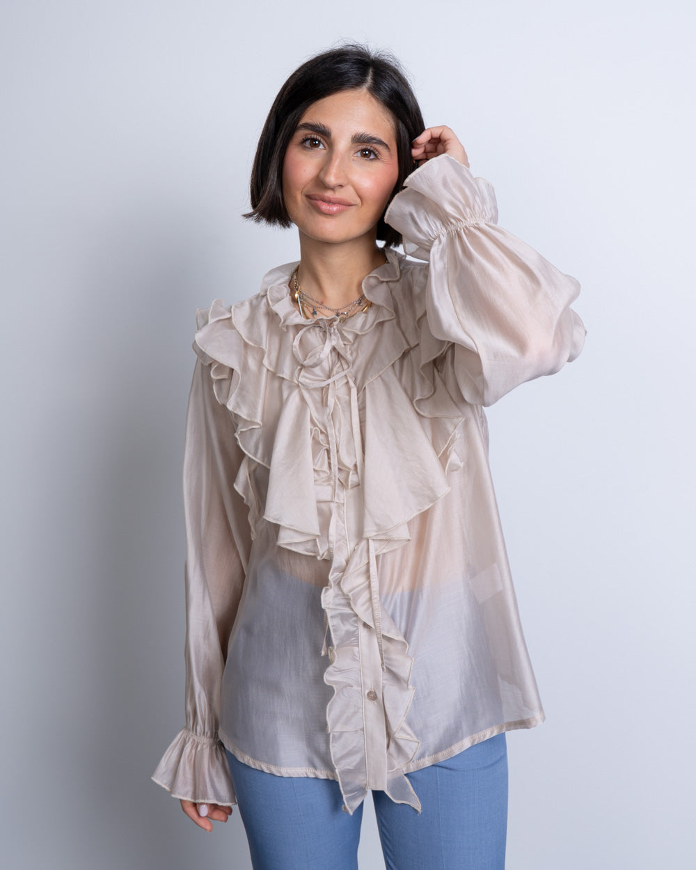 CAMICIA APRIL SETA