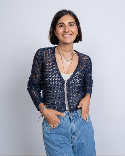 CARDIGAN LEILANI BLU