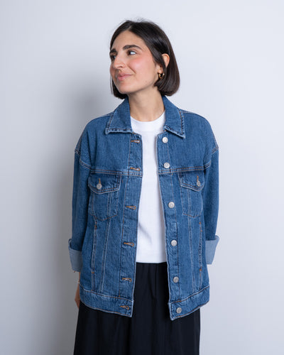 GIUBBINO TESSA DENIM MEDIO