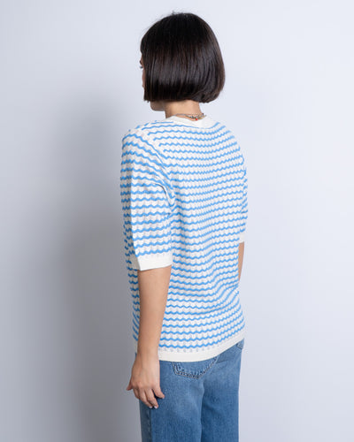 T-SHIRT LUMA BLU
