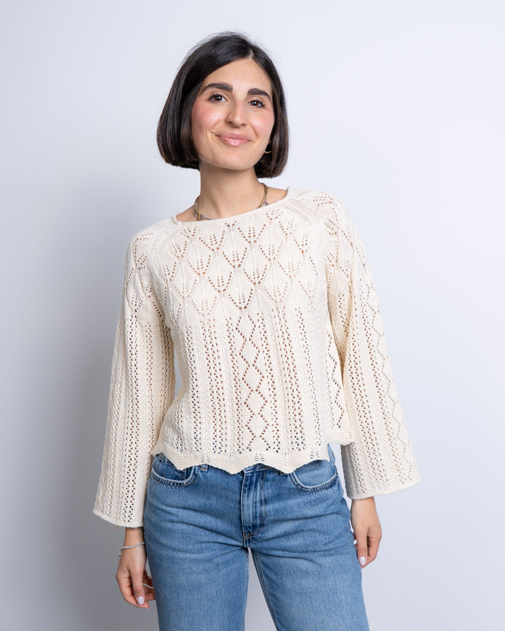 MAGLIONE GINGER BEIGE