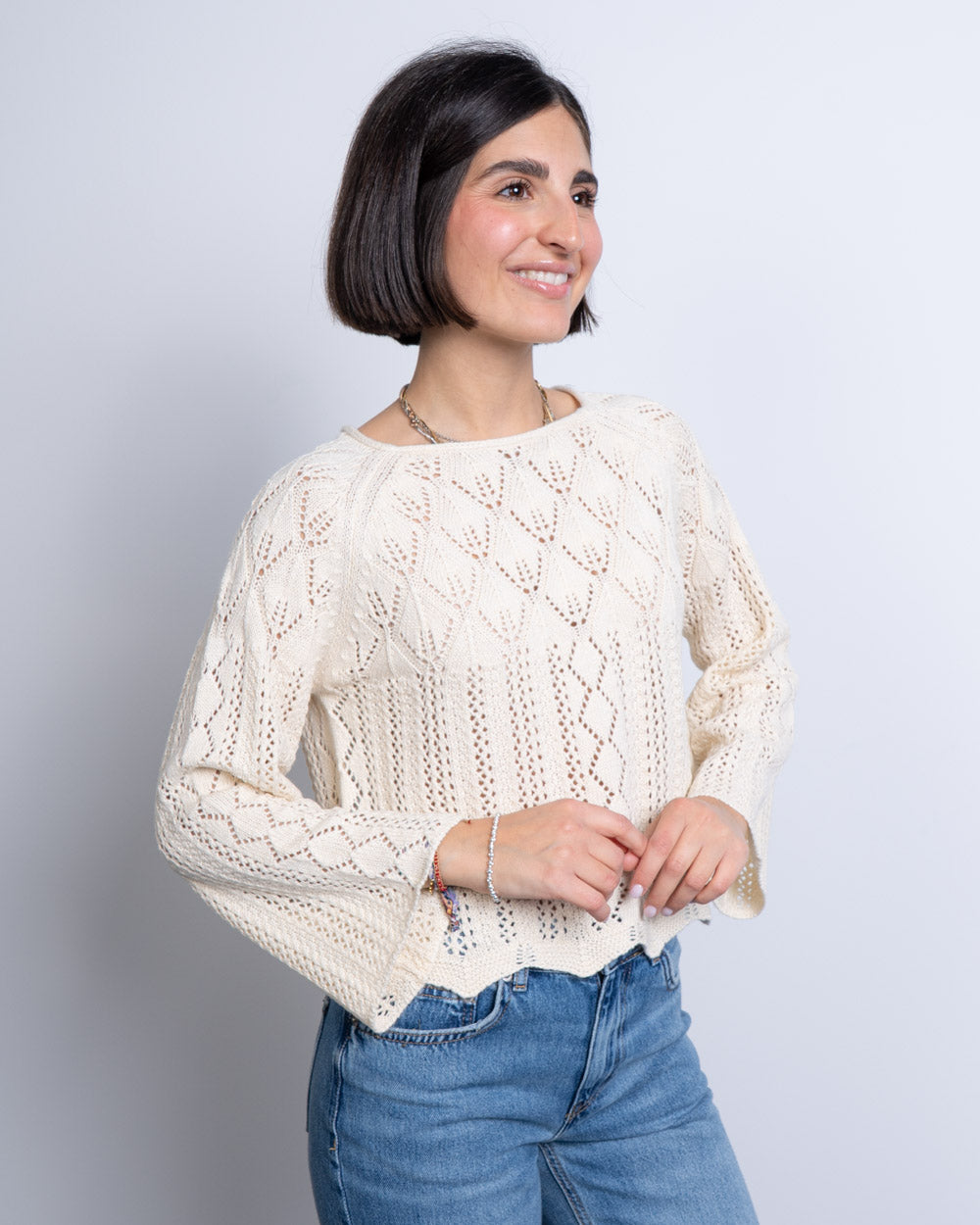MAGLIONE GINGER BEIGE