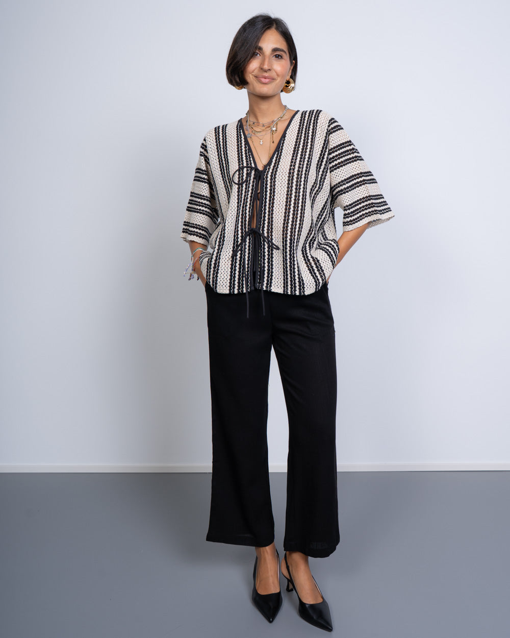 PANTALONE JUNA NERO