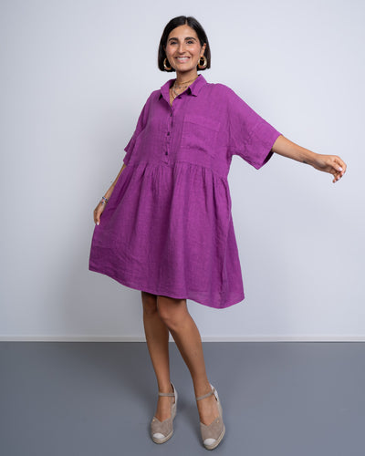 VESTITO KENDRA MAGENTA