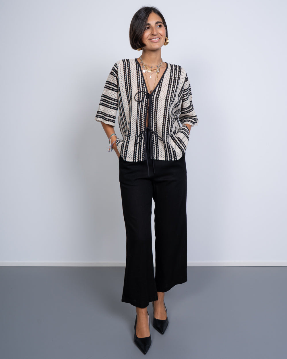 PANTALONE JUNA NERO