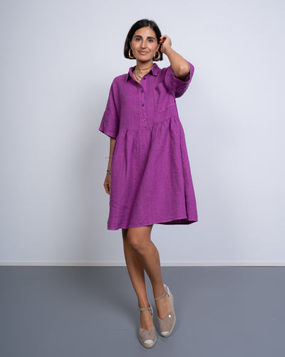 VESTITO KENDRA MAGENTA
