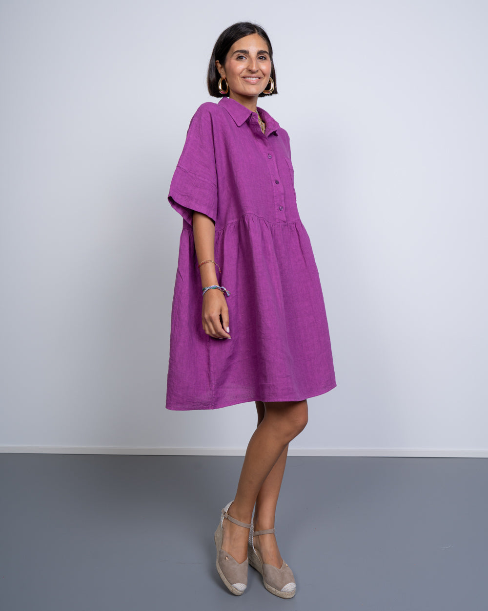 VESTITO KENDRA MAGENTA