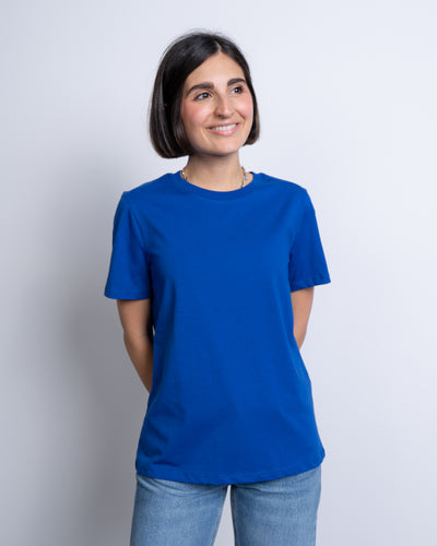 T-SHIRT RIA BLU SCURO