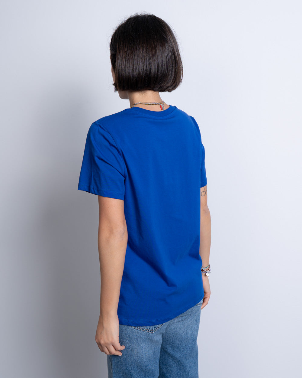 T-SHIRT RIA BLU SCURO