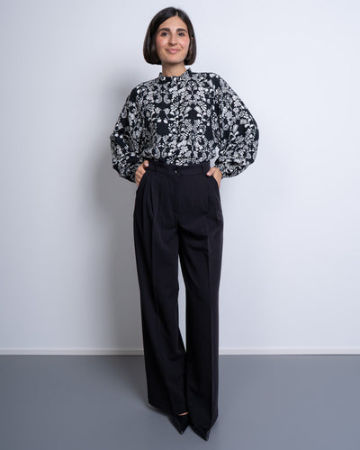 PANTALONE PASSI NERO