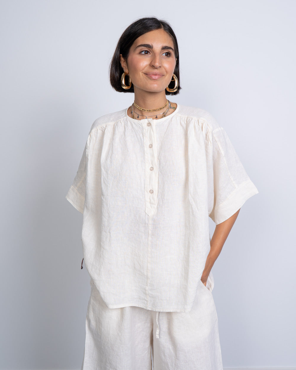 CAMICIA KATIUSCIA BURRO