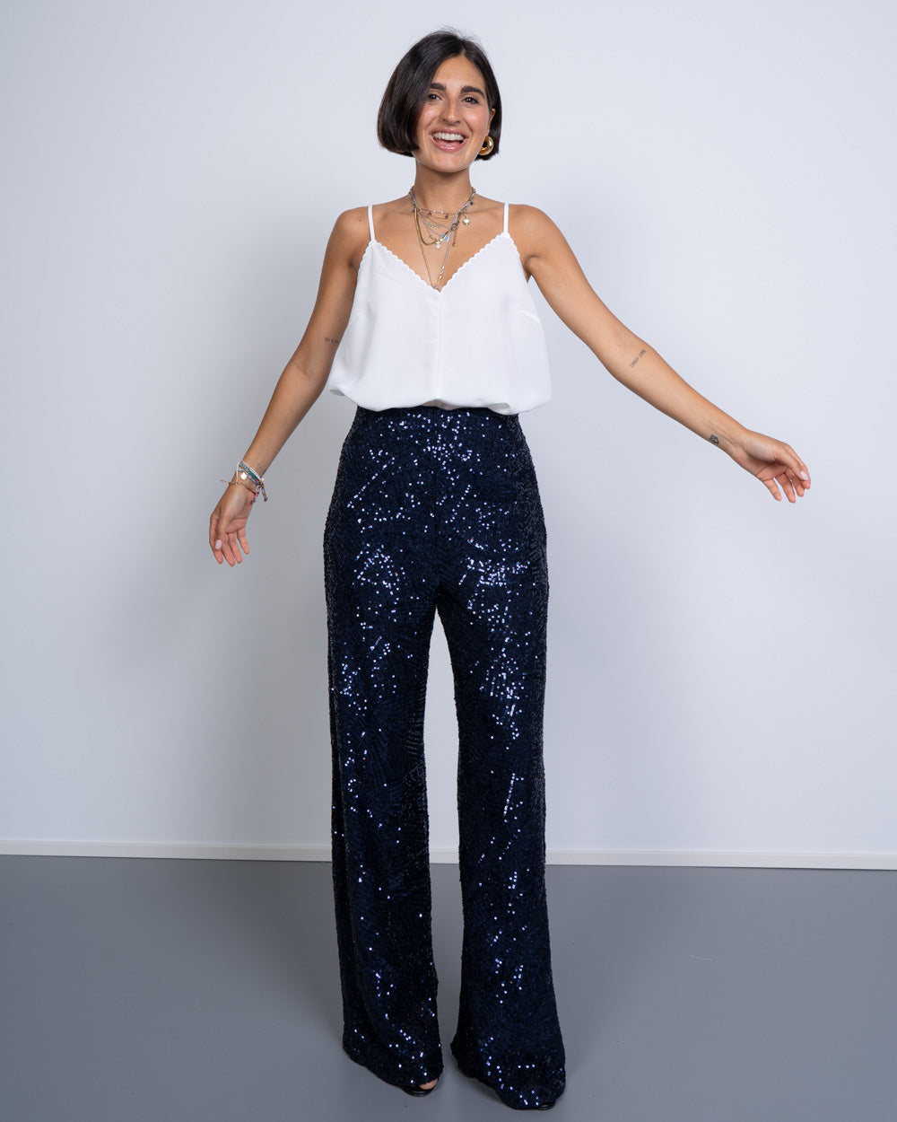 PANTALONE FAUCA PA BLU