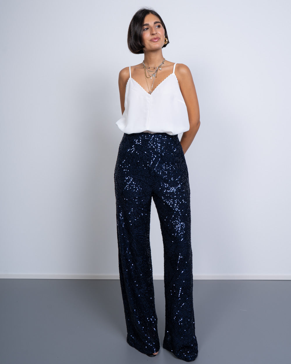 PANTALONE FAUCA PA BLU