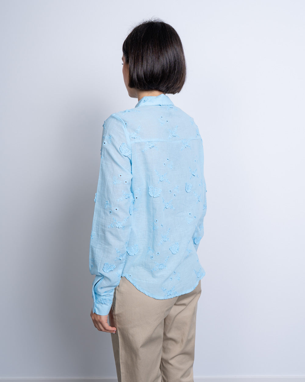 CAMICIA PUNA BLU