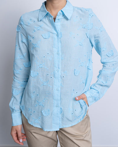 CAMICIA PUNA BLU