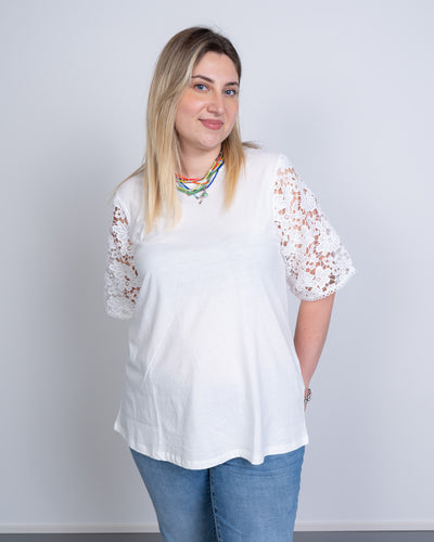 T-SHIRT CREAM BIANCO