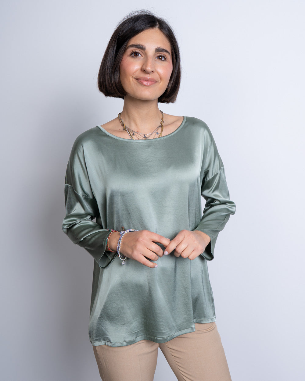 BLUSA ILDA SALVIA