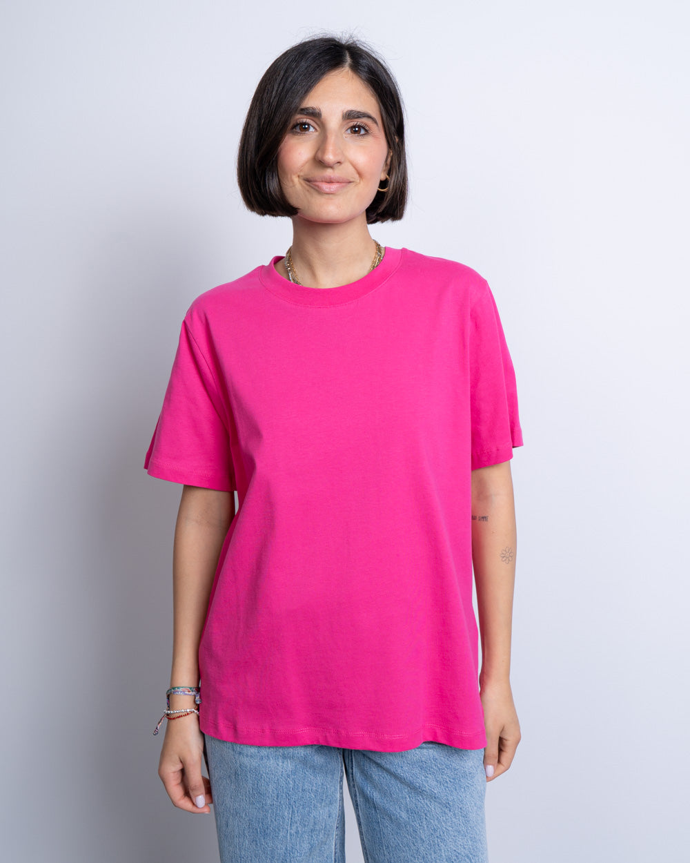 T-SHIRT PALMER ROSA