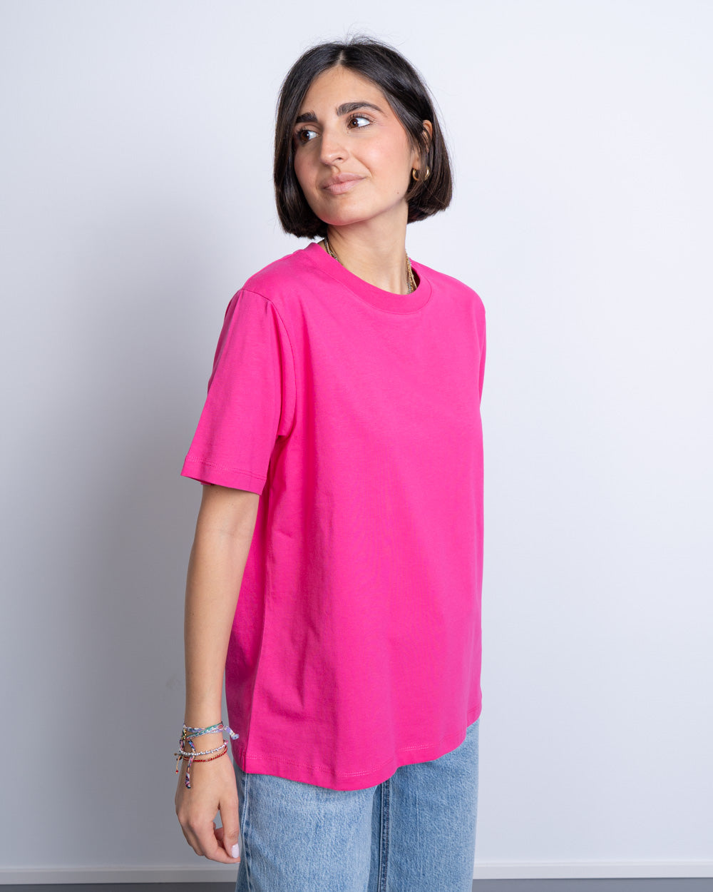 T-SHIRT PALMER ROSA