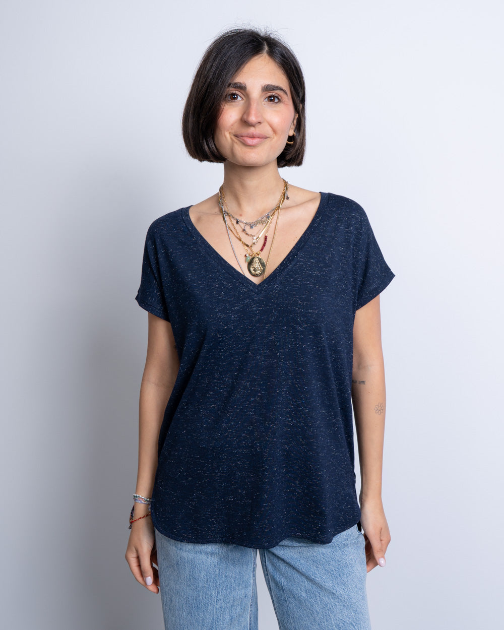 T-SHIRT REBEL SS12 BLU