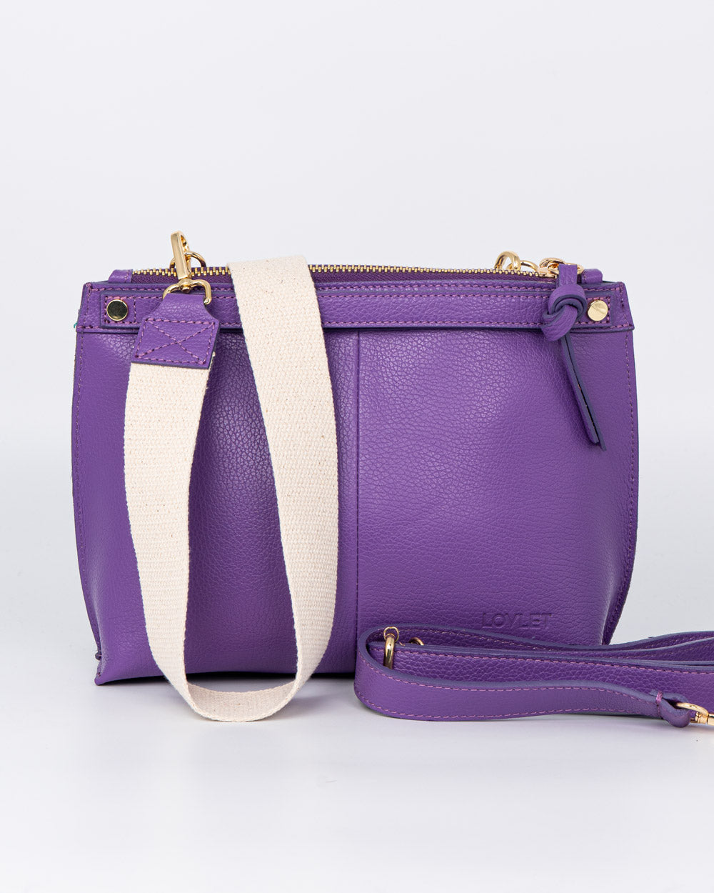 BORSA MINI SOFY PELLE VIOLA