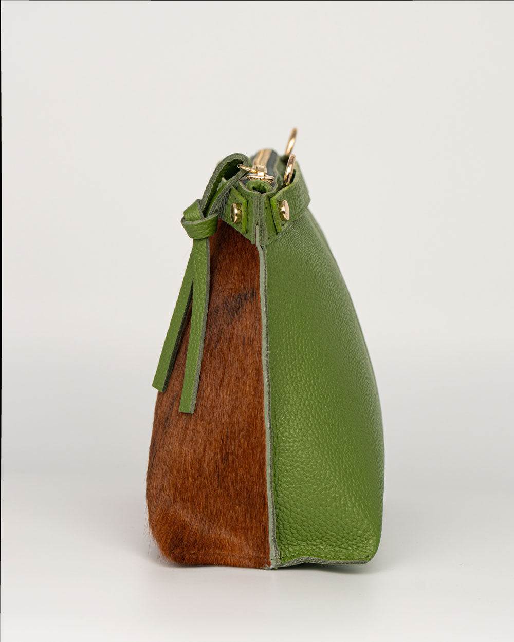 BORSA MINI SOFY RAINBOW VERDE OLIO