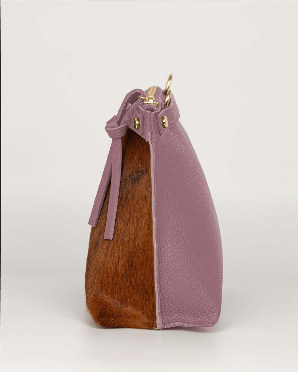 BORSA MINI SOFY RAINBOW ROSA ANTICO