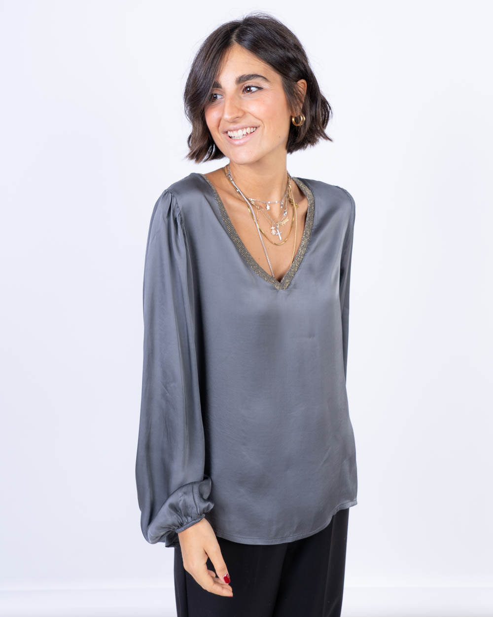 BLUSA CALLA FUMO