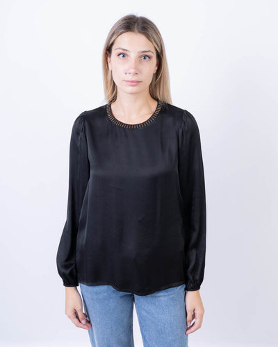 BLUSA CAMELIA NERO