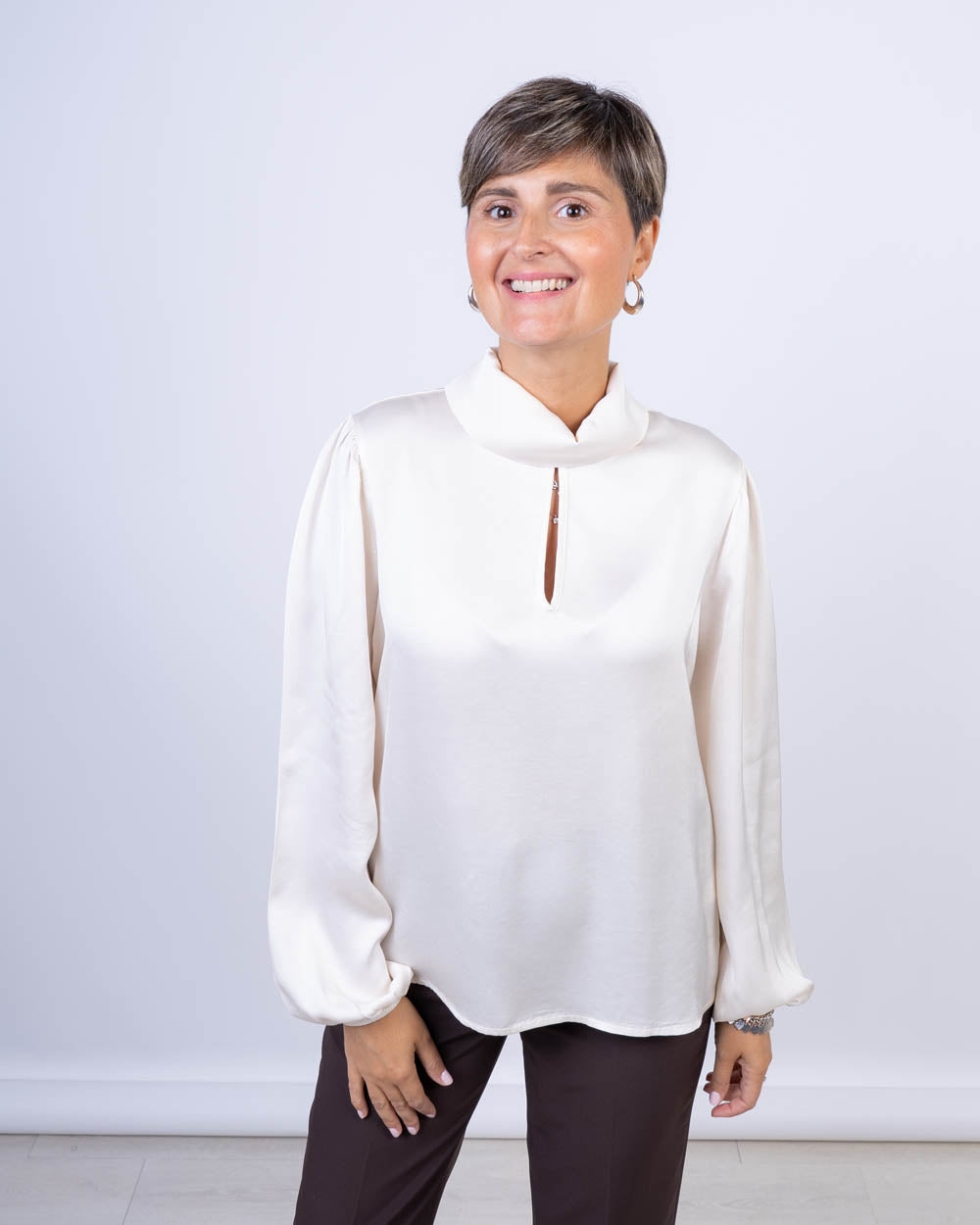 BLUSA CAMOMILLA BURRO