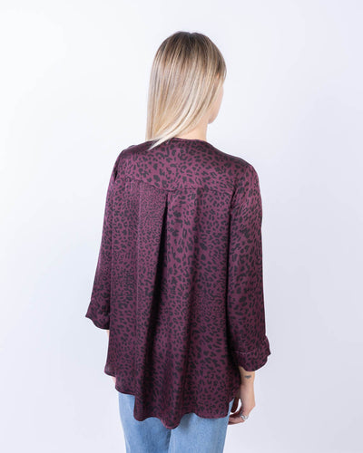 BLUSA GELSOMINO BORDEAUX
