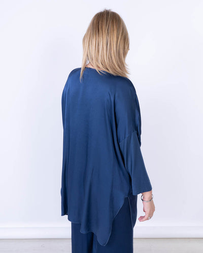 BLUSA MANDORLO BLU