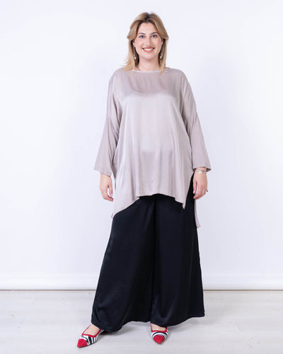 BLUSA MANDORLO SETA