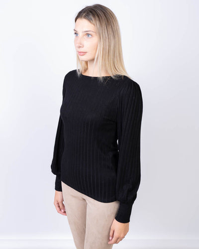 MAGLIONE ROSE NERO
