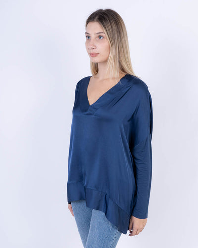 BLUSA SALICE BLU