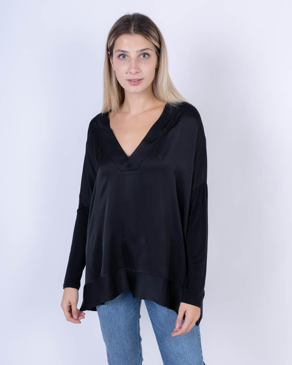 BLUSA SALICE NERO