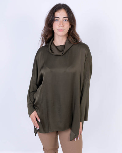 BLUSA ULIVO VERDE MILITARE