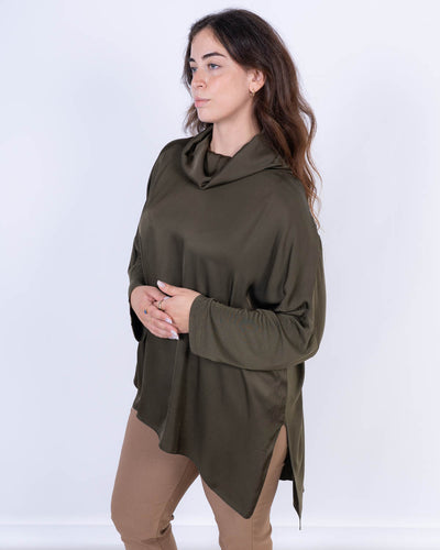 BLUSA ULIVO VERDE MILITARE